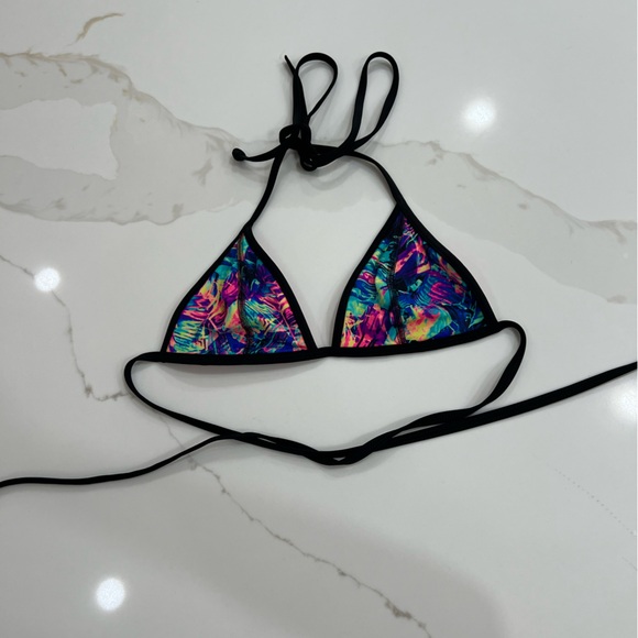 Victoria’s Secret neon colorful bikini top - Picture 2 of 5